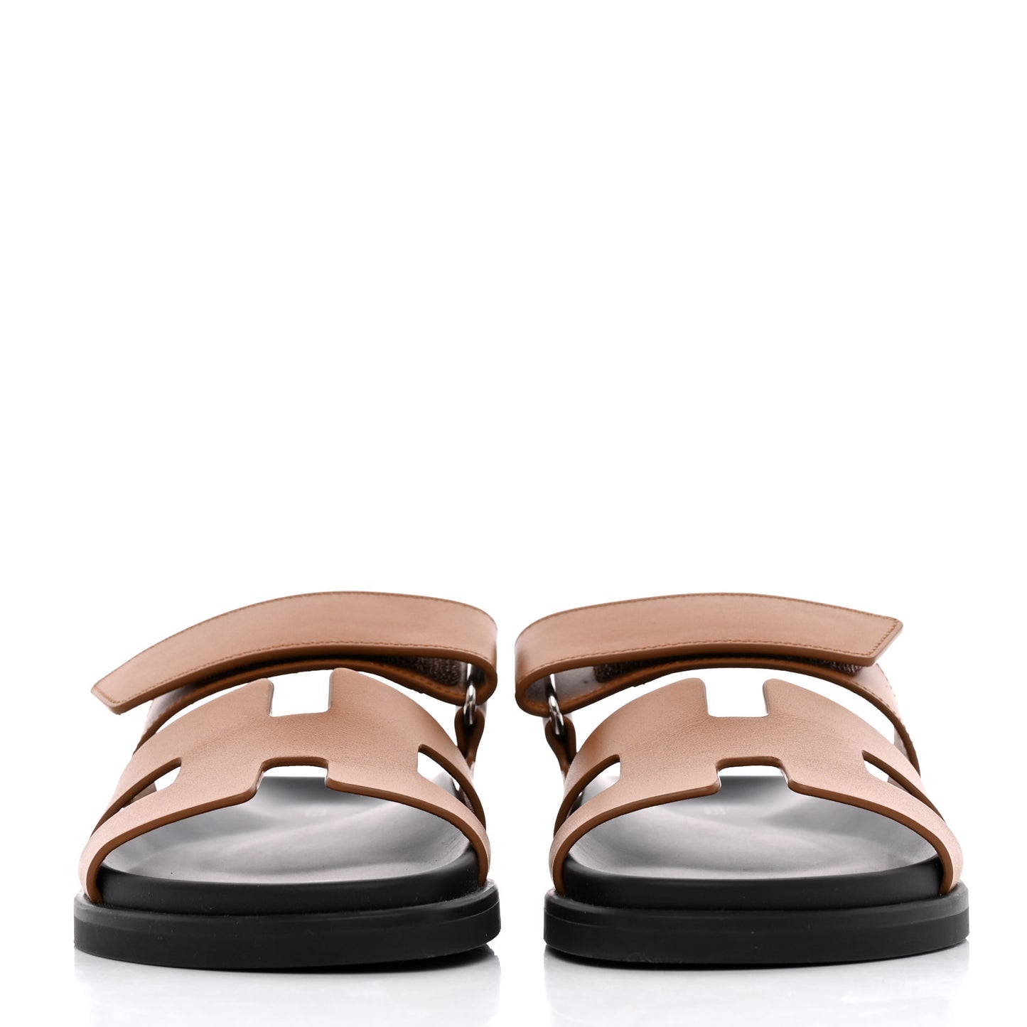Calfskin Womens Chypre Sandals 36 Naturel