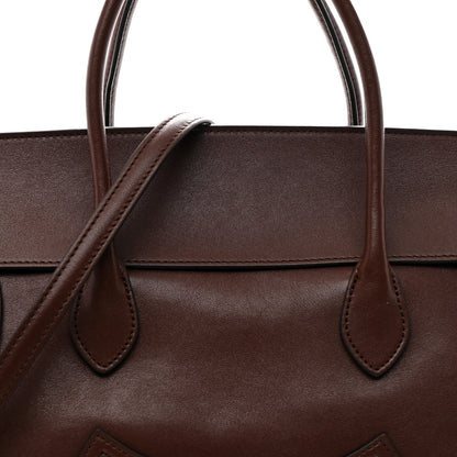 Celine Supple Shiny Lambskin Medium Smiling New Luggage Brick 8 of 11