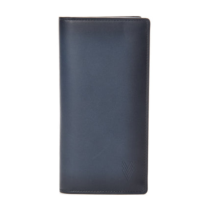 Louis Vuitton Cuir Ombre Brazza Wallet Navy 1 of 6