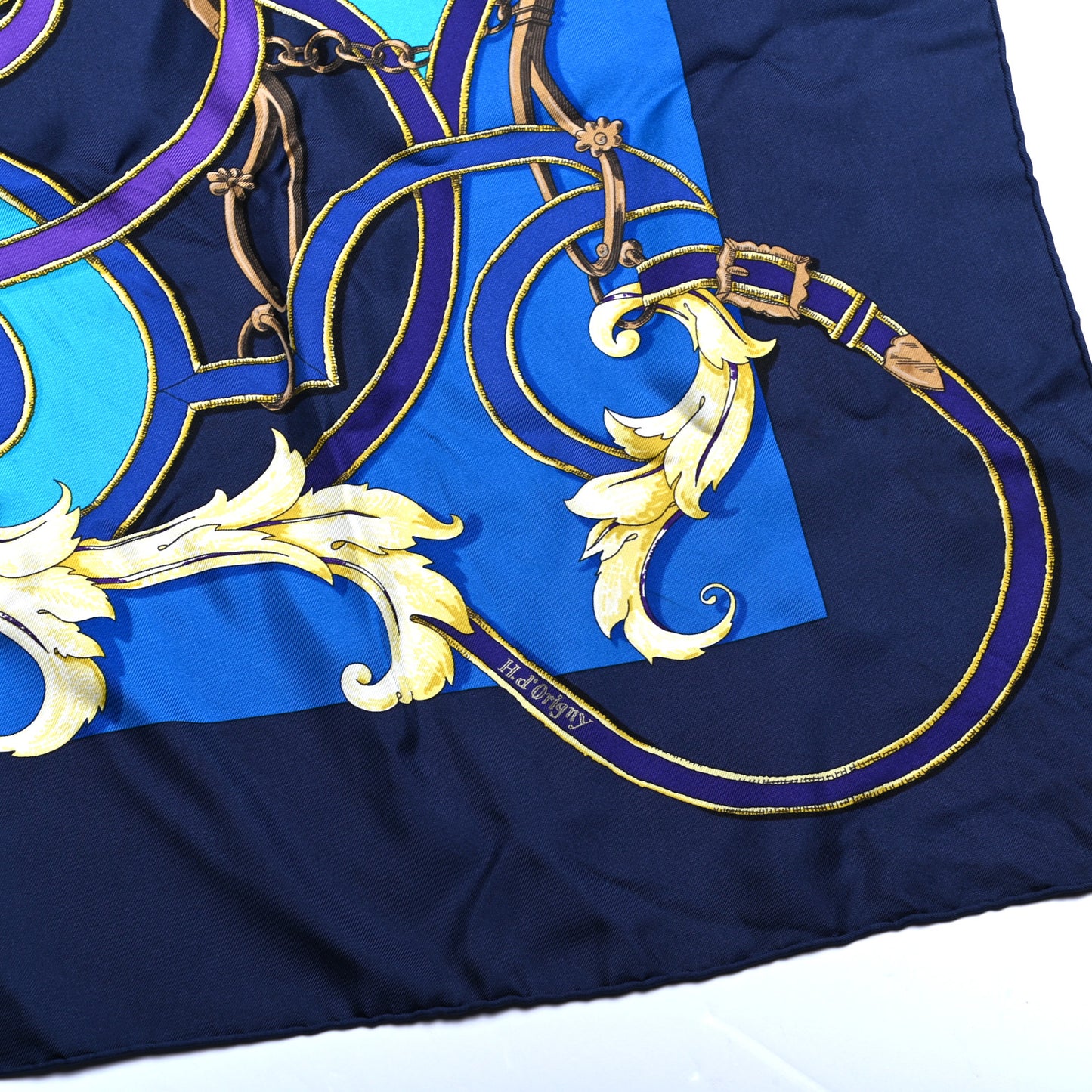Silk L'Instruction Du Roy Scarf 90