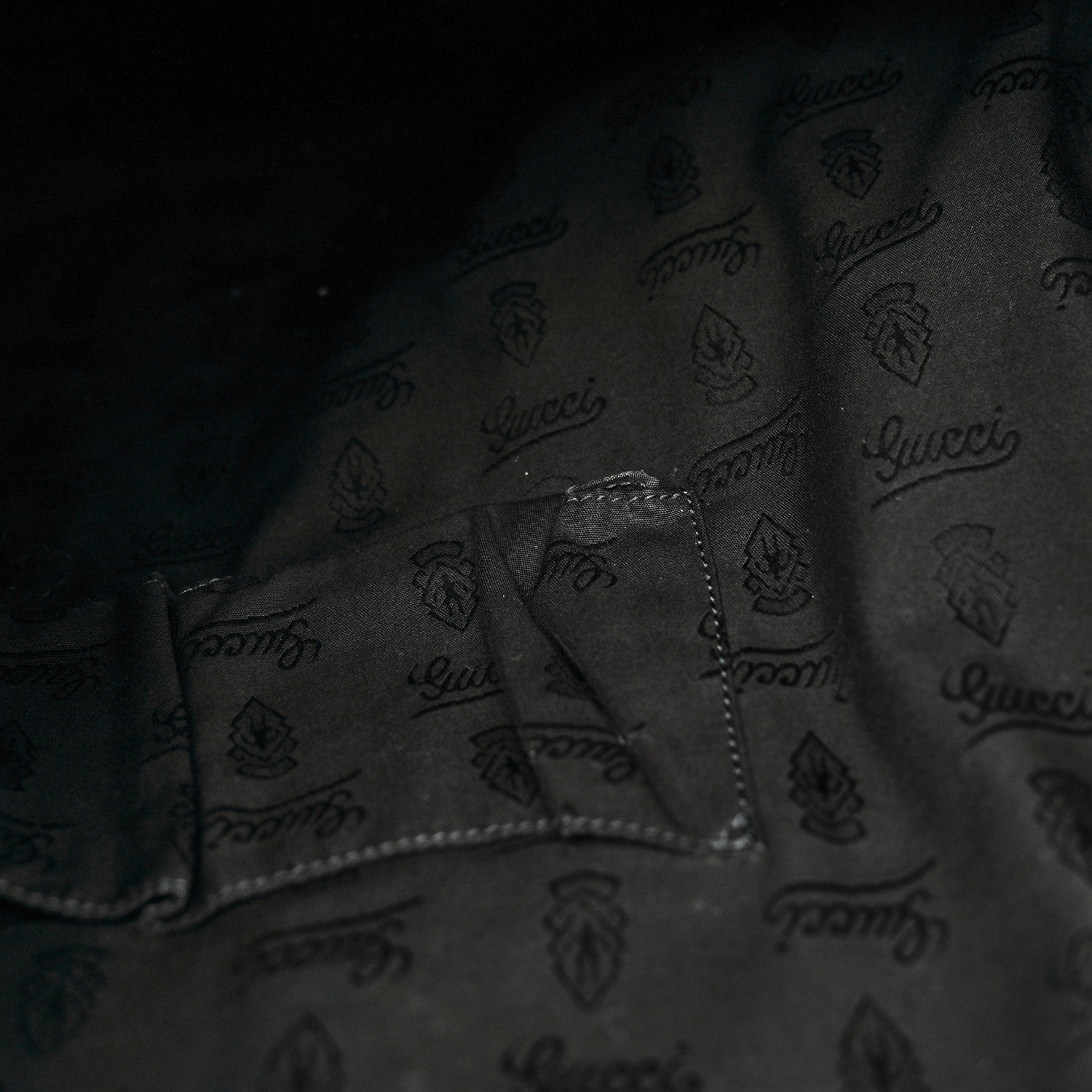 Gucci Imprime Monogram Medium Joy Tote Bag Black 8 of 13