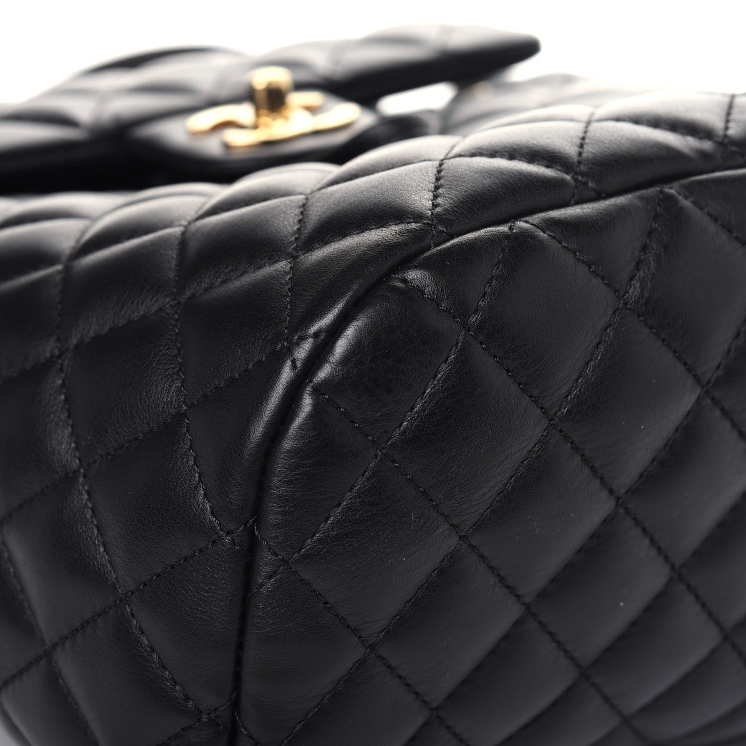 Chanel Lambskin Quilted Small Urban Spirit Backpack Black 9 of 12