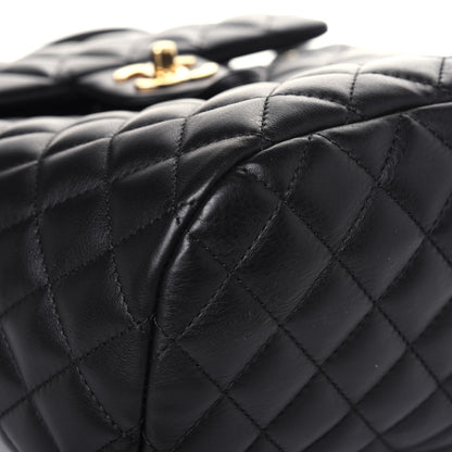 Chanel Lambskin Quilted Small Urban Spirit Backpack Black 9 of 12