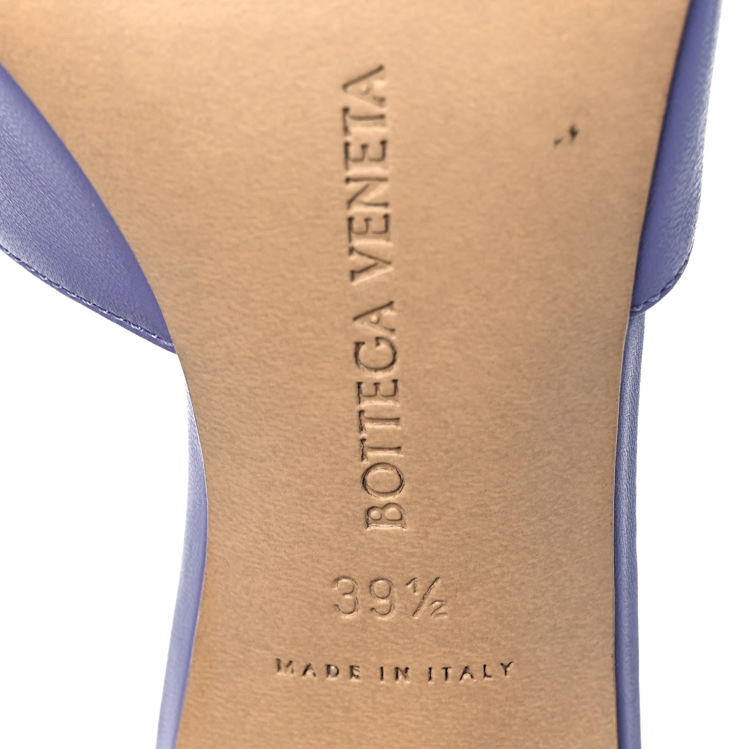 Bottega Veneta Lambskin Stretch Mule Sandals 39 Lavender 6 of 7