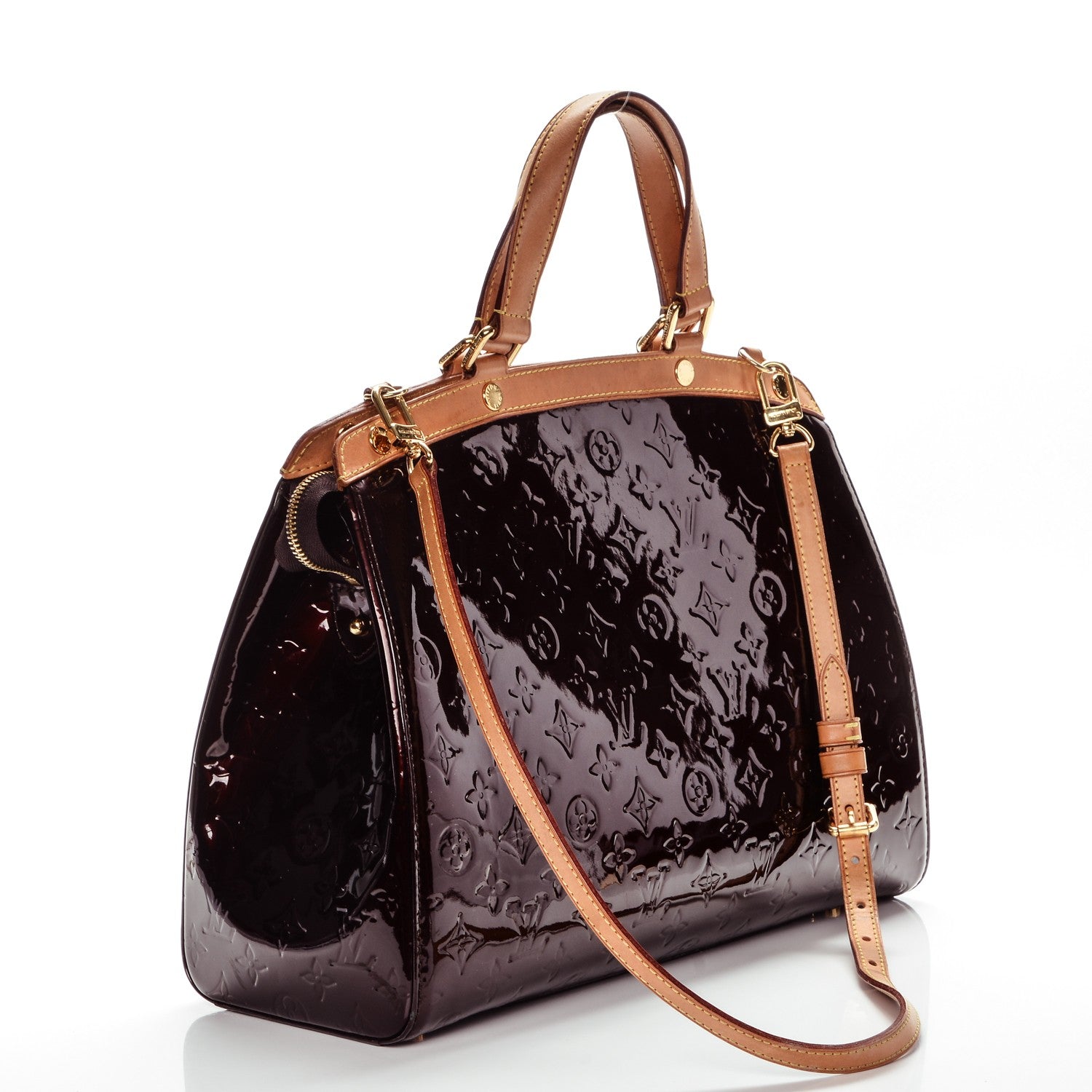 Louis Vuitton Vernis Brea GM Rouge Fauviste 3 of 8