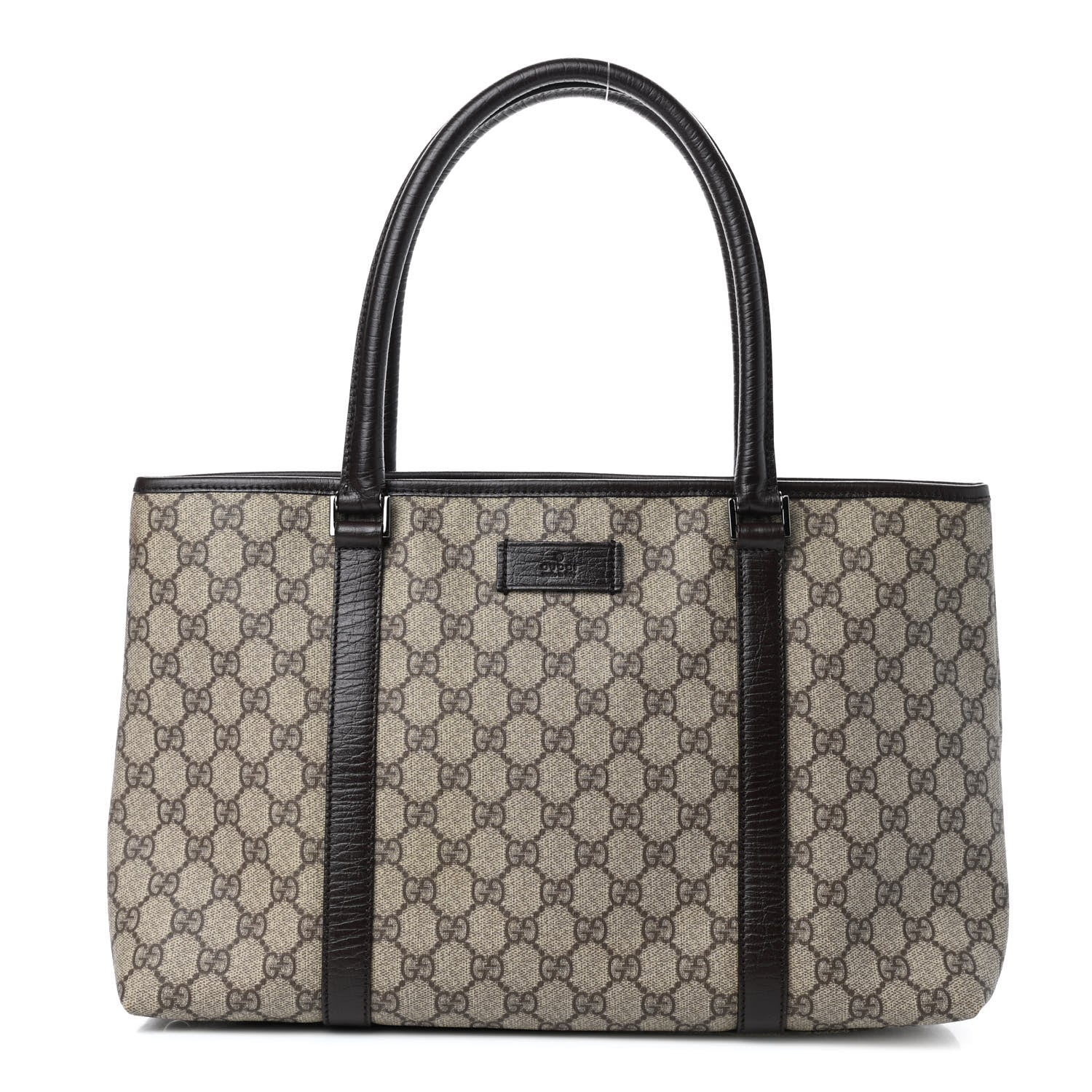 Gucci GG Plus Monogram Medium Joy Tote Dark Brown 1 of 9