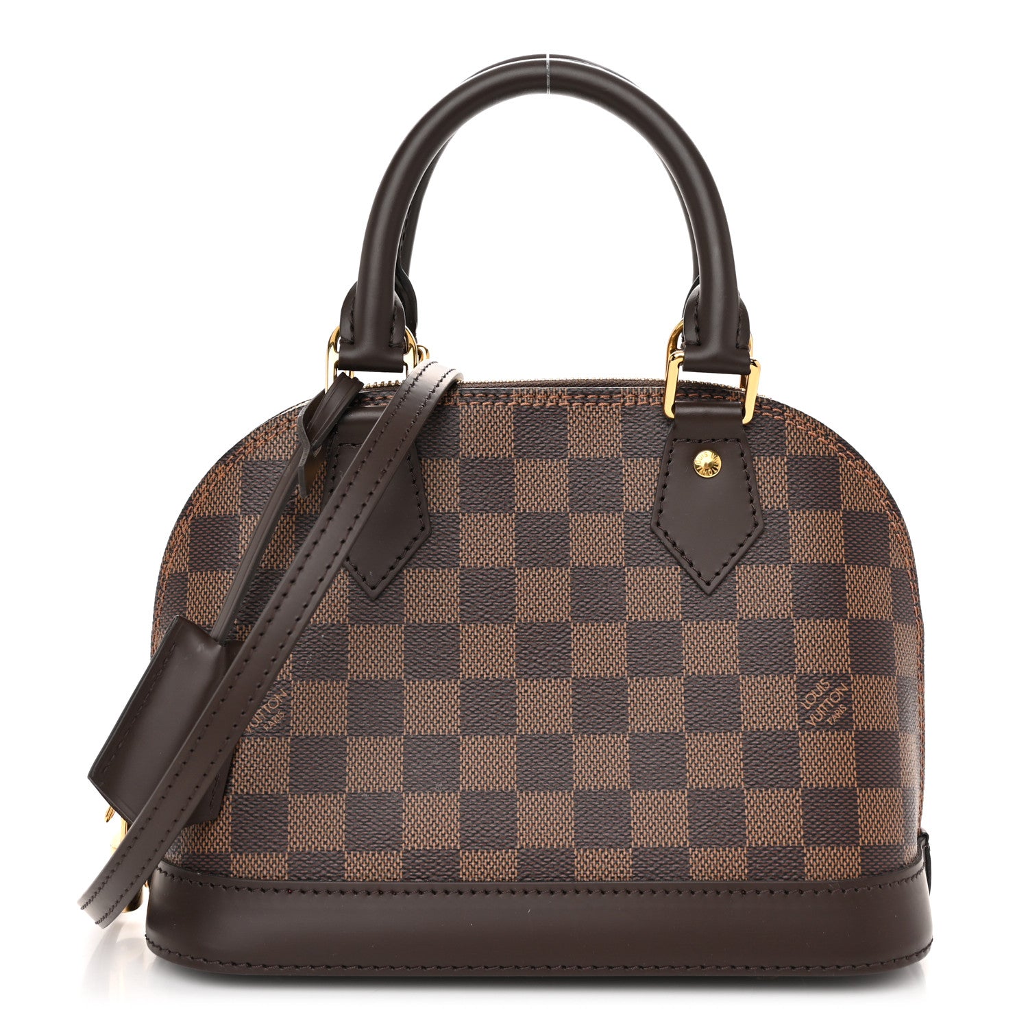 Louis Vuitton Damier Ebene Alma BB 1 of 10