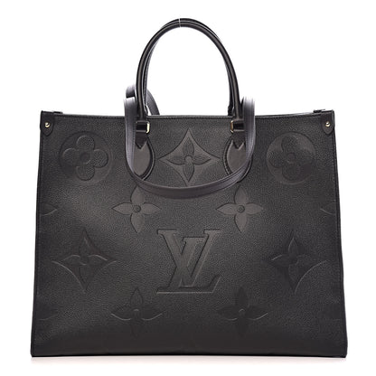 Louis Vuitton Empreinte Monogram Giant Onthego GM Black 1 of 10