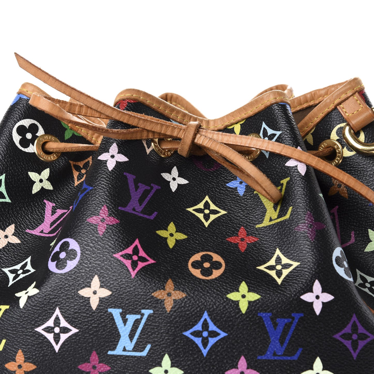Monogram Multicolor Petit Noe Black