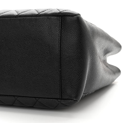 Chanel Caviar Quilted Grand Shopping Tote GST Black 10 of 17