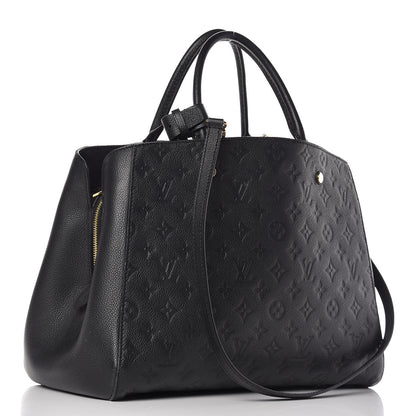 Louis Vuitton Empreinte Montaigne GM Black 3 of 15