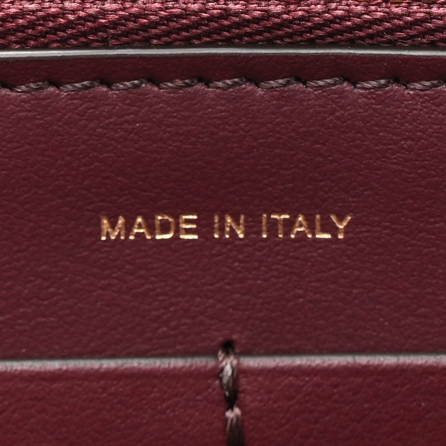 Burberry Calfskin Logo Hazelmere Wallet With Detachable Strap Deep Maroon 7 of 10