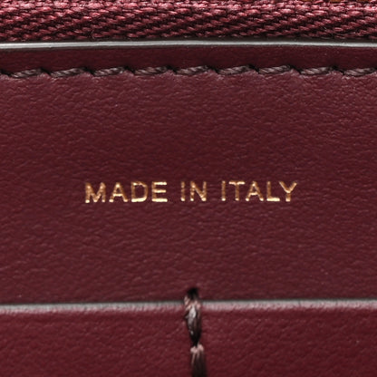 Burberry Calfskin Logo Hazelmere Wallet With Detachable Strap Deep Maroon 7 of 10