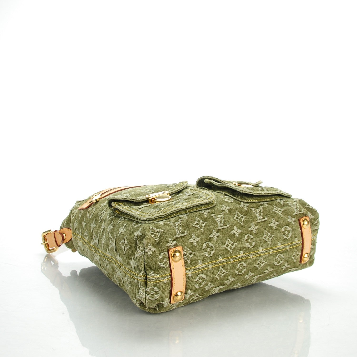 Louis Vuitton Denim Baggy GM Lichen 4 of 8