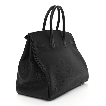 Hermes Togo Birkin 35 Black 3 of 9