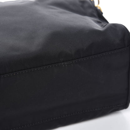 Prada Nylon Fiocco Mini Bowler Black 11 of 15