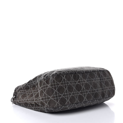 Christian Dior Goatskin Cannage Medium Lady Dior Hobo 4 of 7