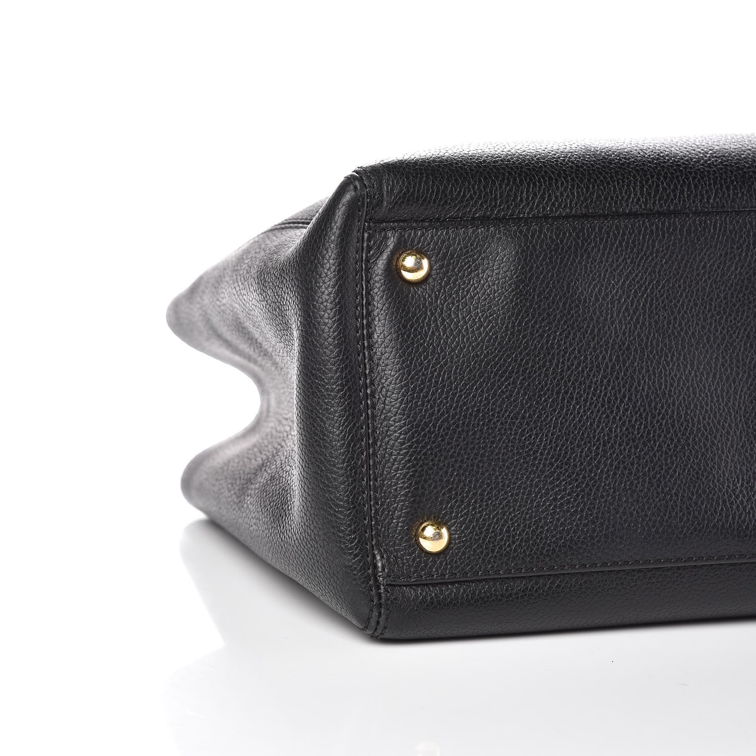 Chanel Calfskin Small Cerf Shopper Tote Black 9 of 10