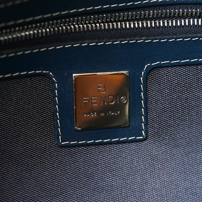 Fendi Canvas Mama Baguette Blue 6 of 10