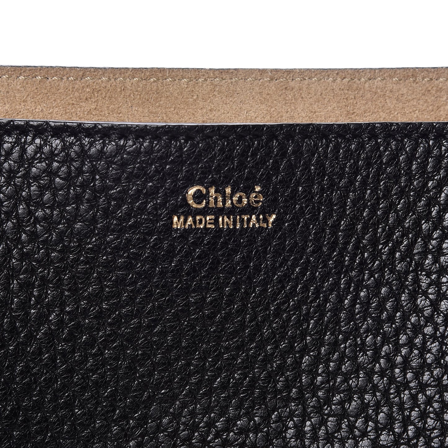 Grained Lambskin Drew Shoulder Bag Black