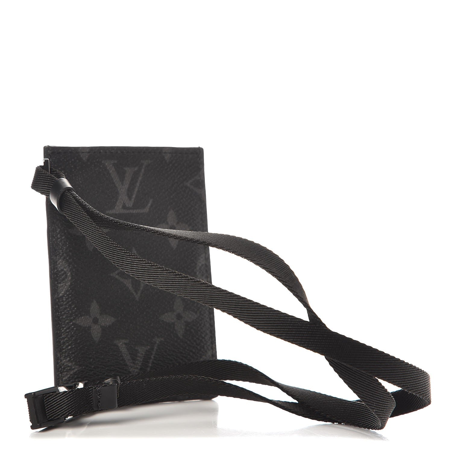 Louis Vuitton Monogram Eclipse Ribbon Card Holder 3 of 7