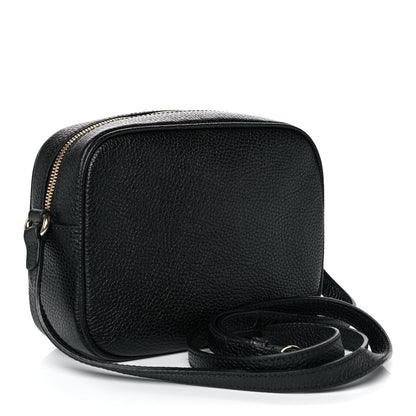 Gucci Pebbled Calfskin Small Soho Disco Bag Black 3 of 12