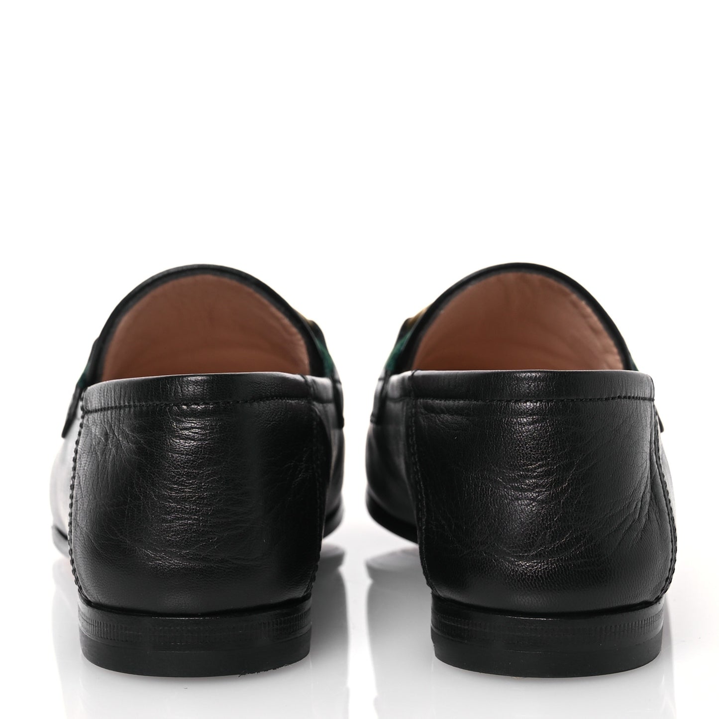 Malaga Kid Web Womens Horsebit Loafers 35.5 Black