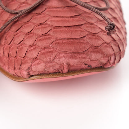 Christian Louboutin Watersnake Nubuck Rosella Flats 36.5 Red 11 of 13