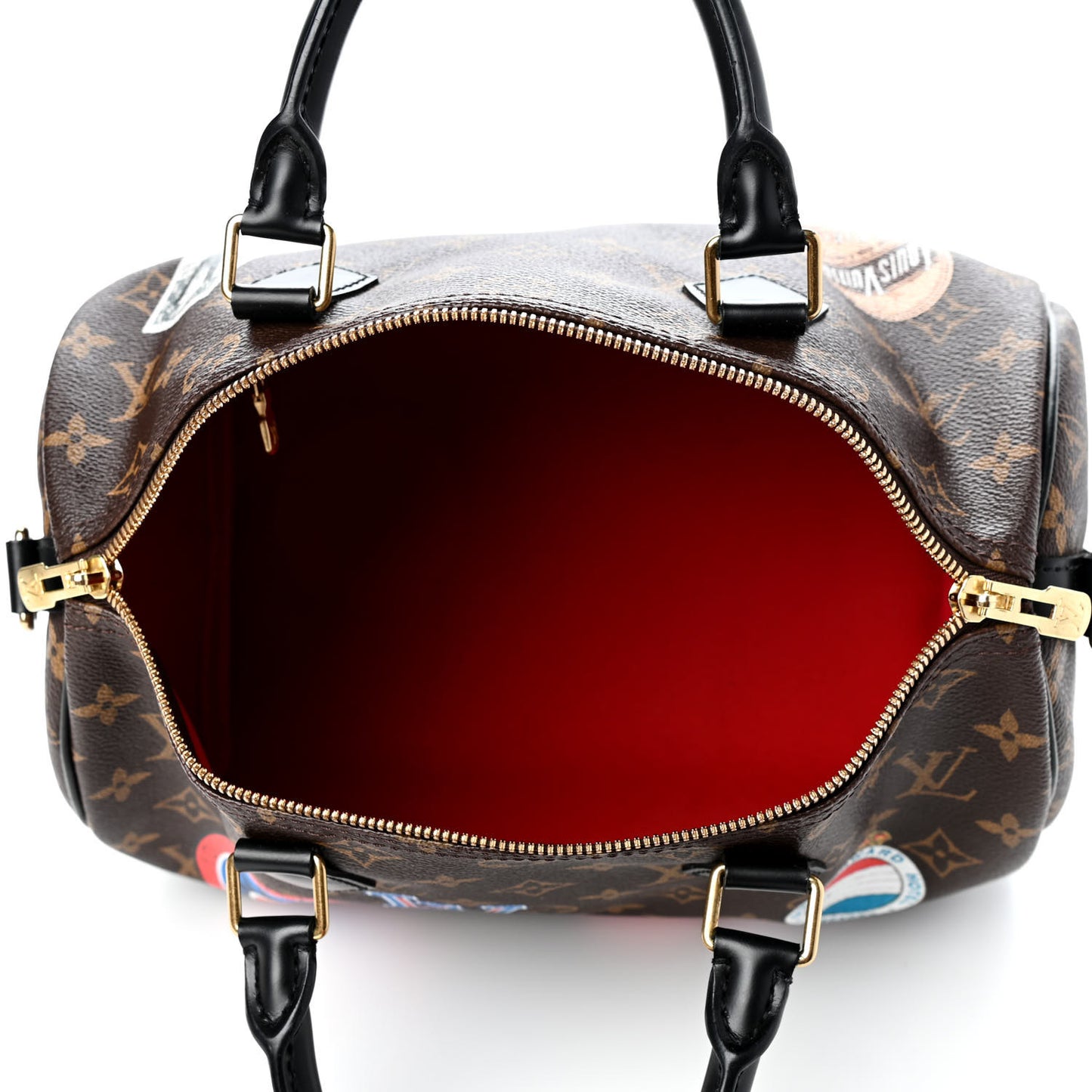 Monogram My World Tour Speedy Bandouliere 30 Black