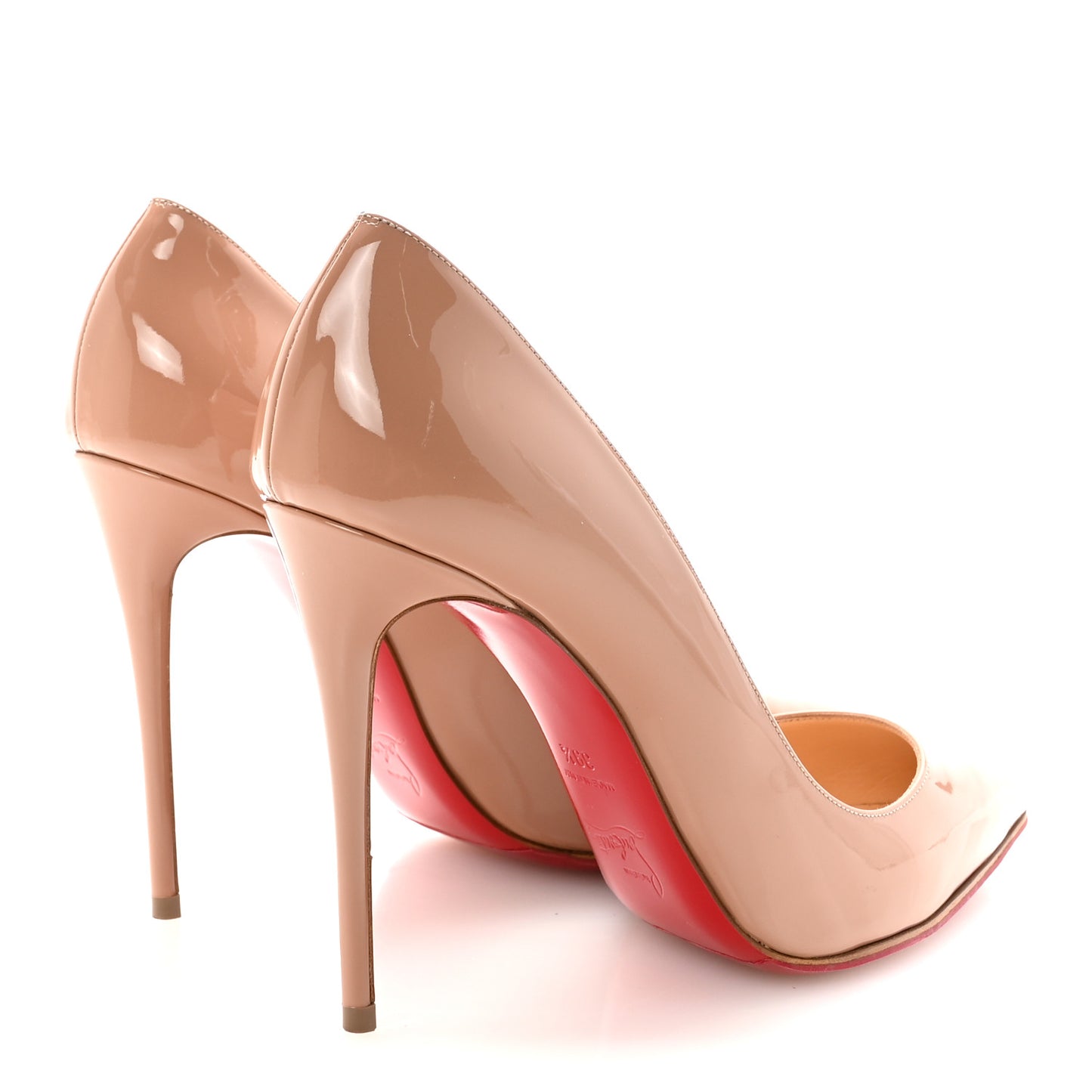 Patent Pigalle Follies 100 Pumps 39.5 Nude