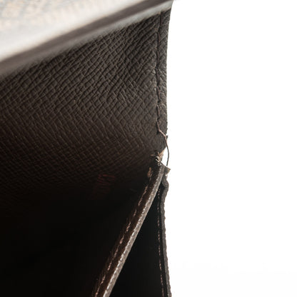 Louis Vuitton Damier Ebene Sarah Wallet 8 of 9