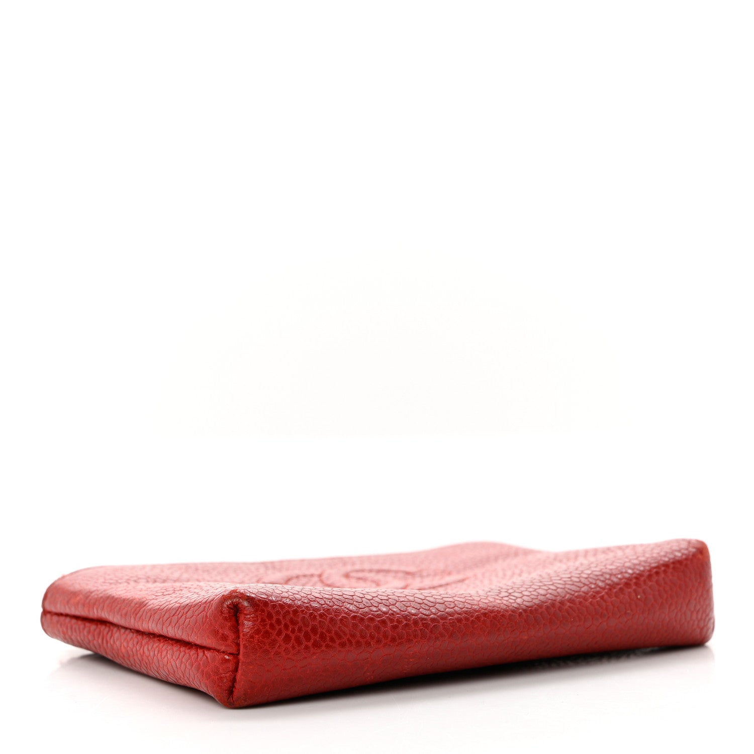Chanel Caviar Timeless CC Coin Purse Case Red 4 of 10