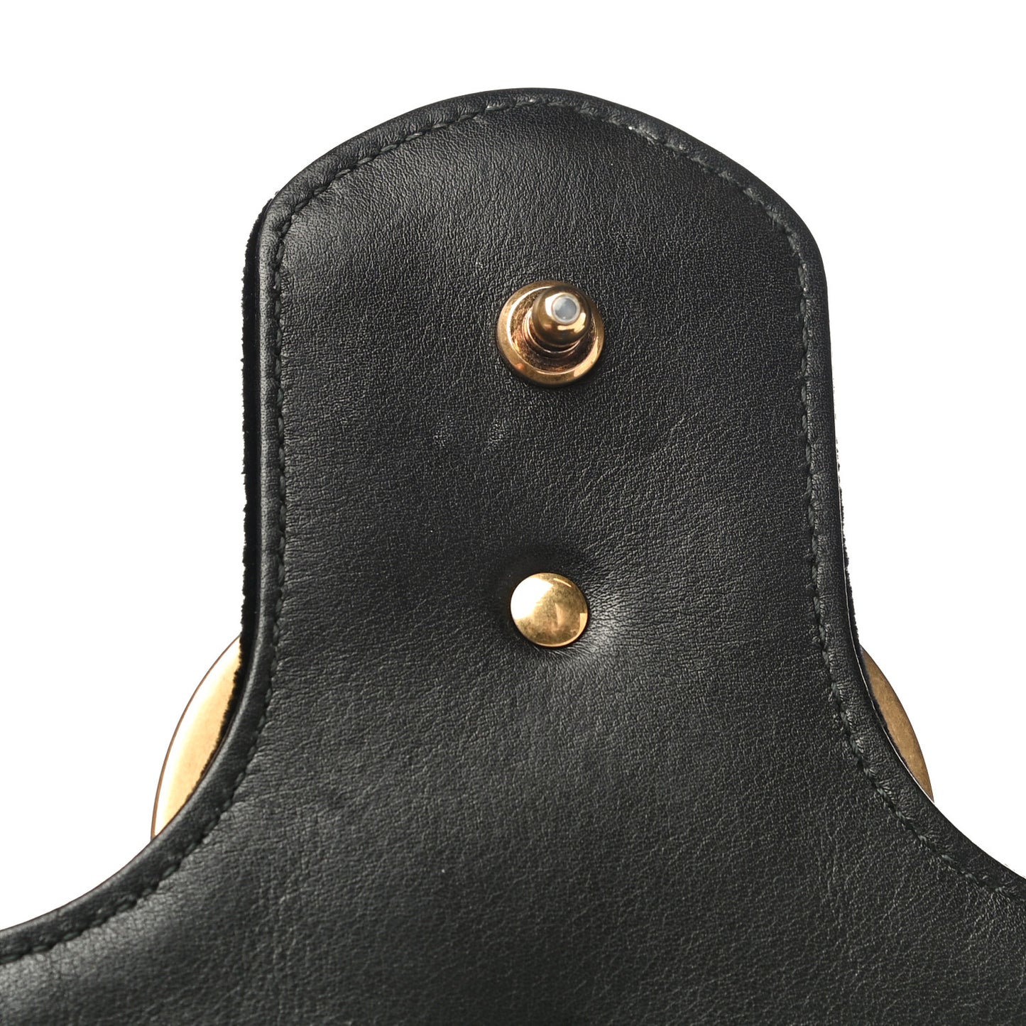 Velvet Matelasse Medium GG Marmont Shoulder Bag Black