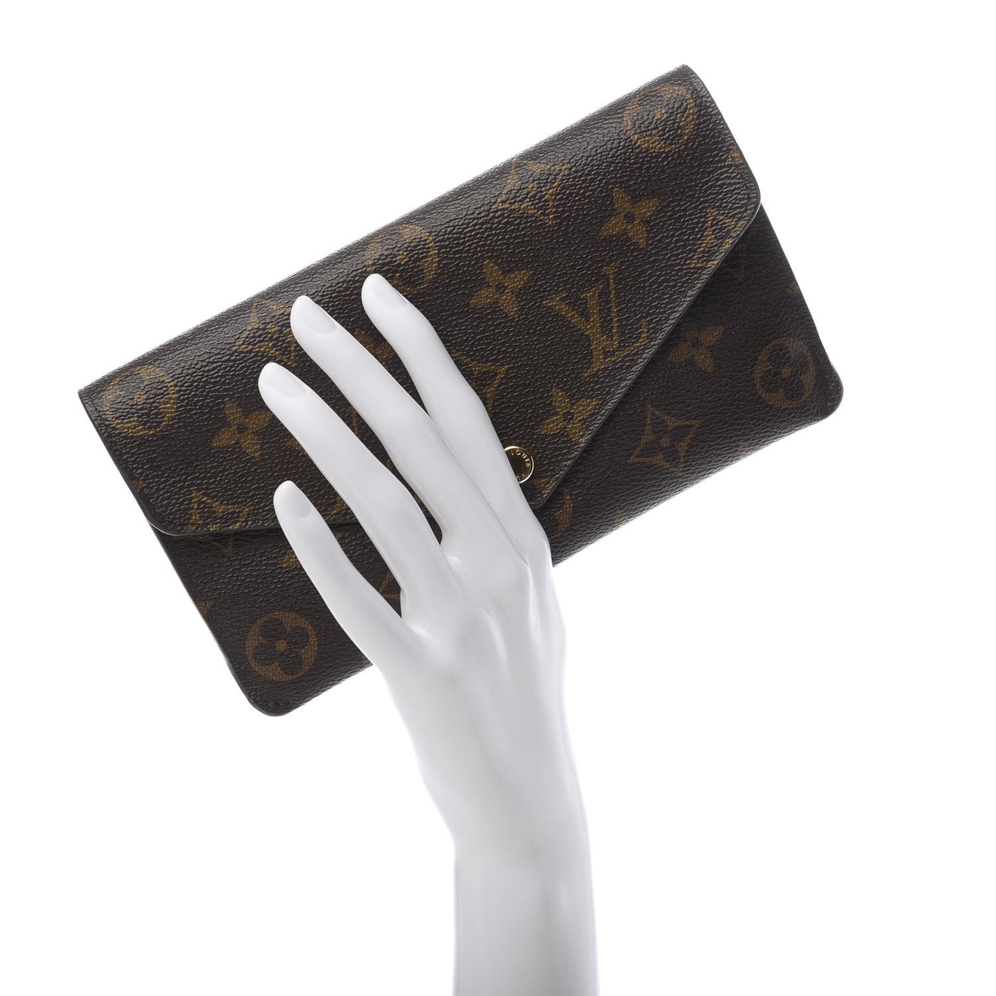 Monogram Jeanne Wallet Rose Ballerine