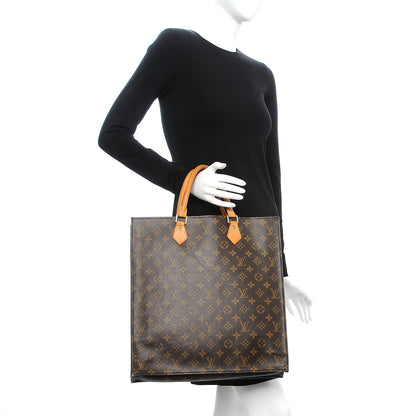 Louis Vuitton Monogram Sac Plat 2 of 13