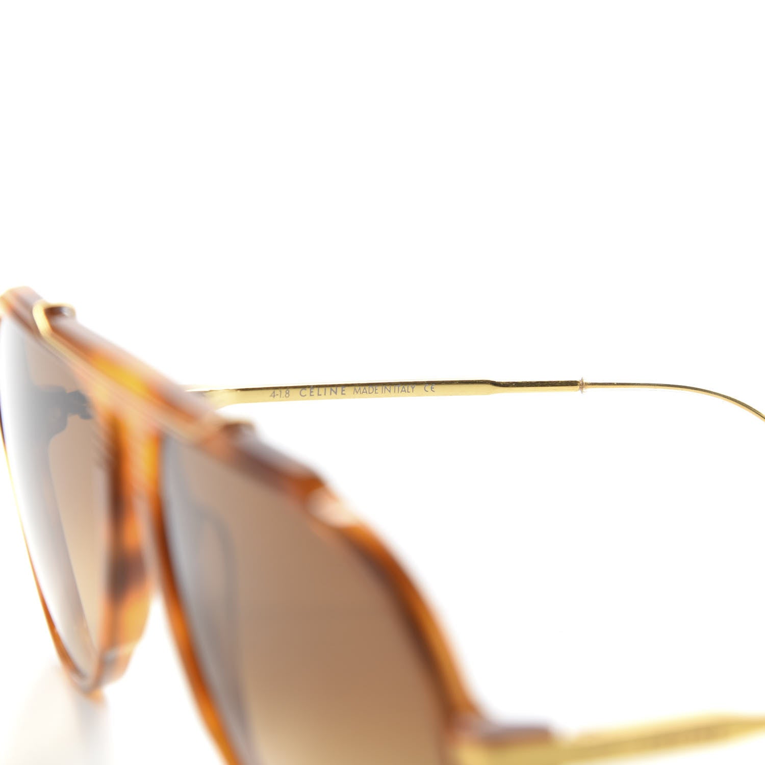 Celine Sunglasses CL 400251 Tortoise 5 of 7