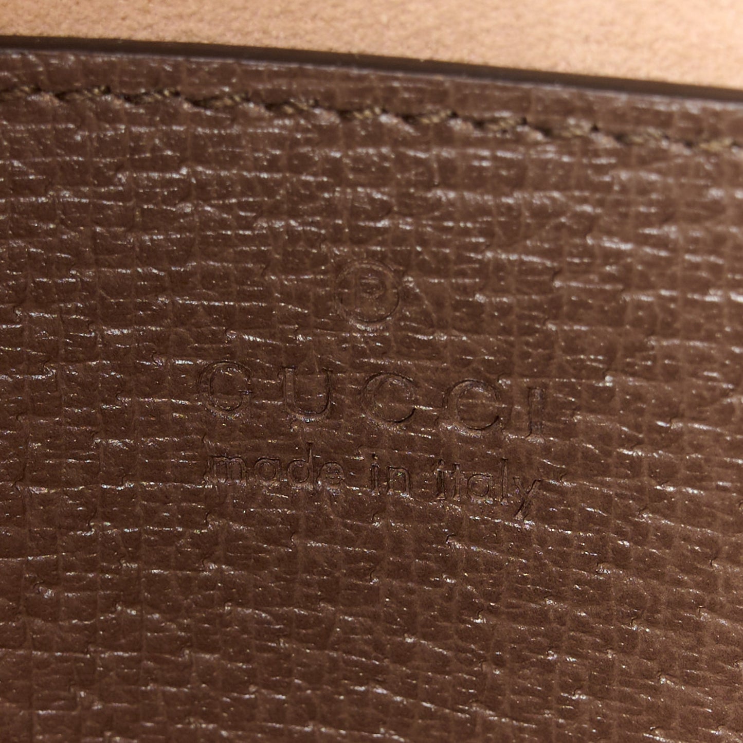 GG Supreme Monogram Small Ophidia Tote Bag Brown
