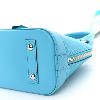 Louis Vuitton Epi Jacquard Alma BB Turquoise 9 of 9