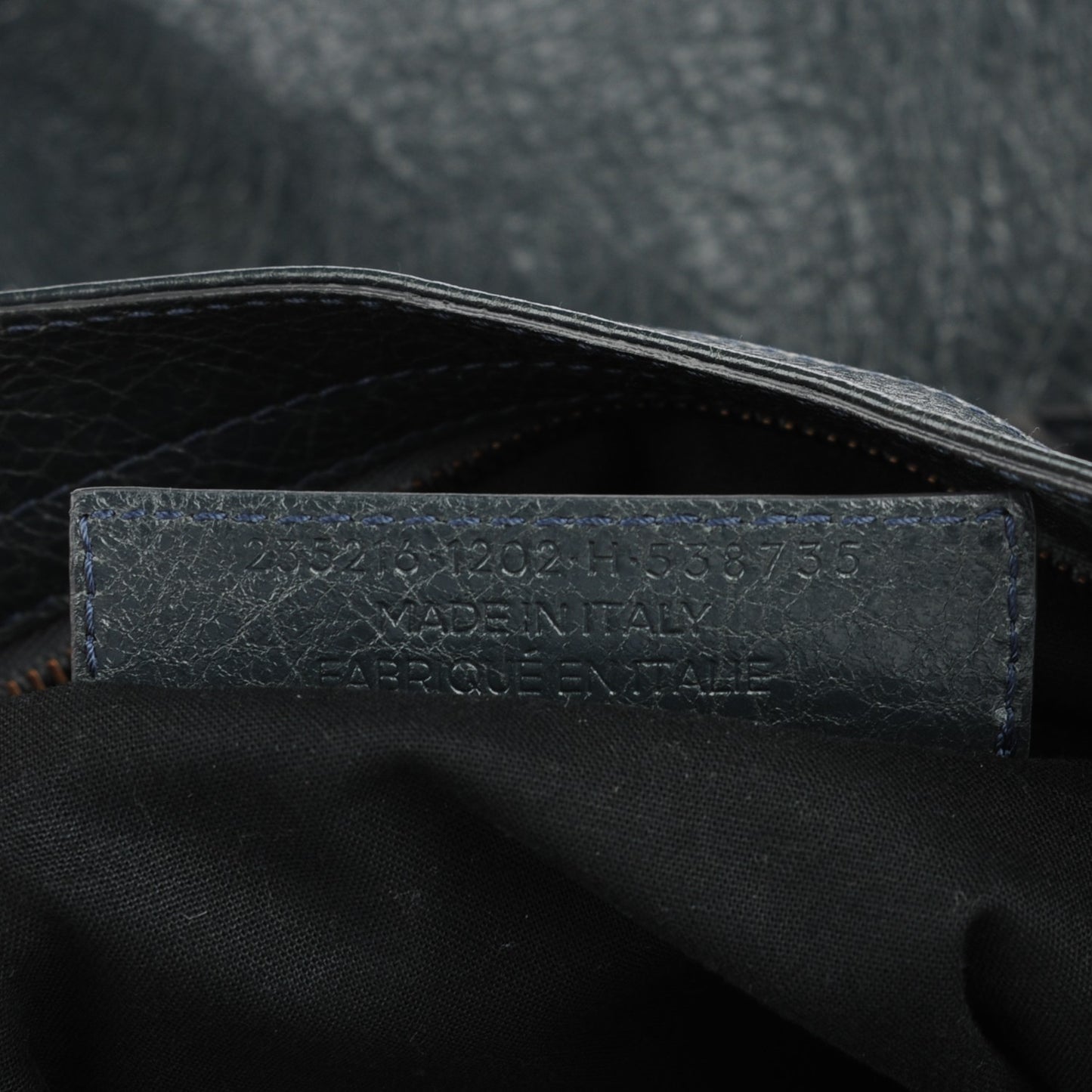 Agneau Classic Hardware Velo Anthracite