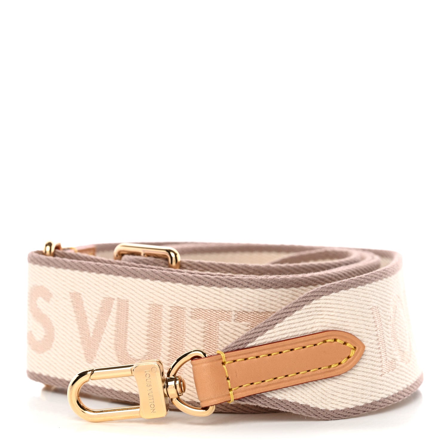 Louis Vuitton Jacquard Diane Shoulder Strap Creme Beige 1 of 4