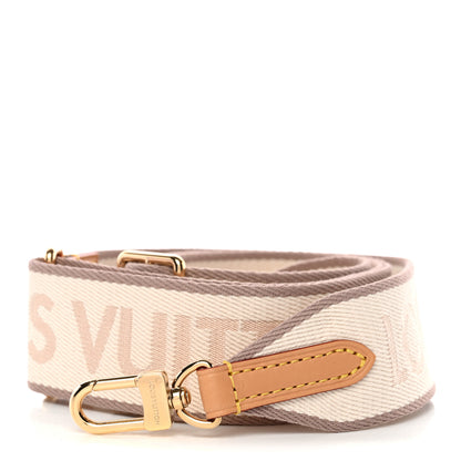 Louis Vuitton Jacquard Diane Shoulder Strap Creme Beige 1 of 4