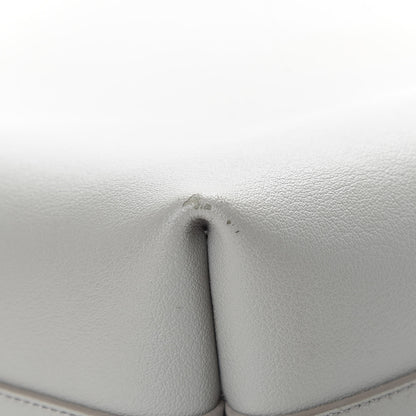 Saint Laurent Calfskin Medium Shopping Tote Light Gray 16 of 16