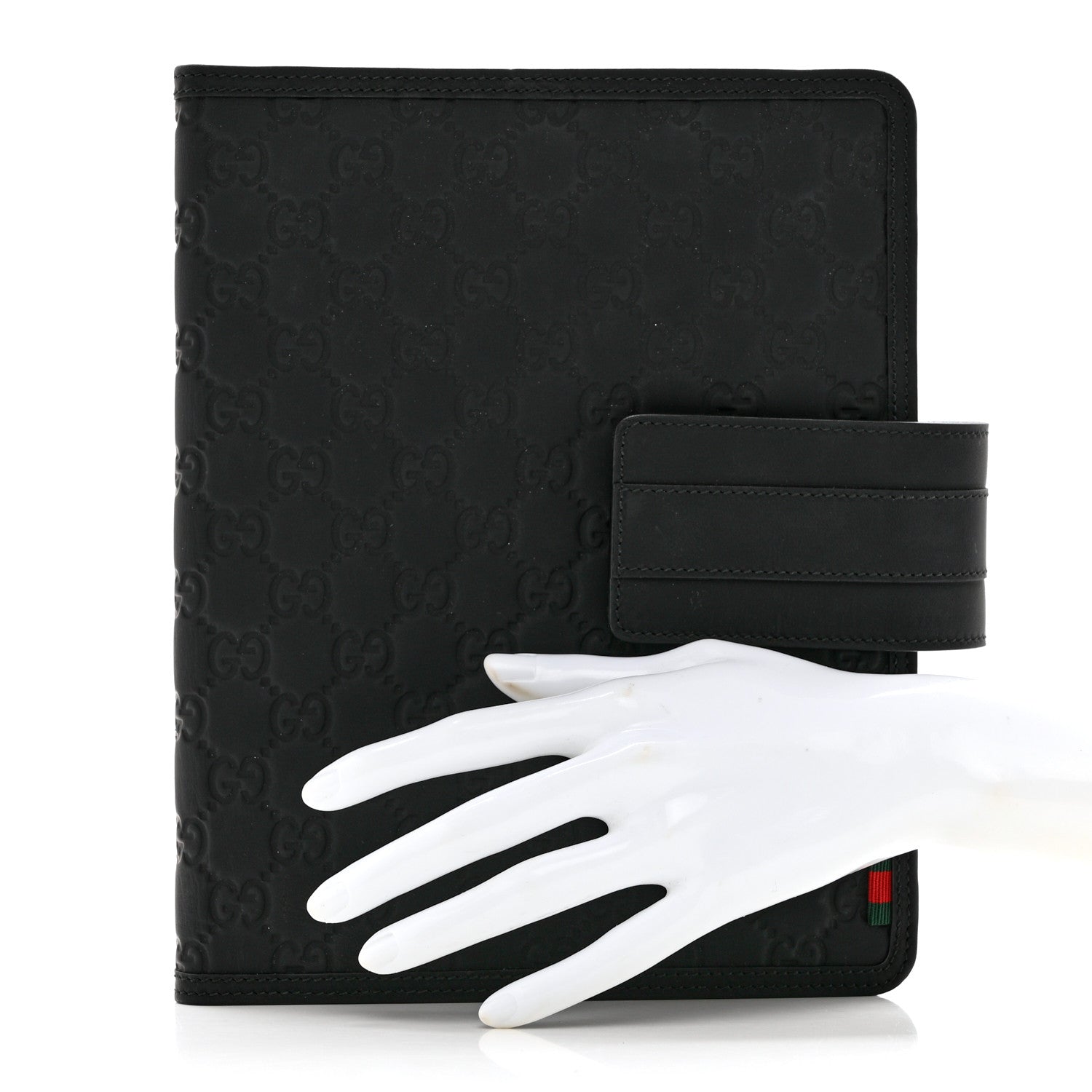 Gucci Rubber Guccissima Web Ipad Case Black 2 of 6