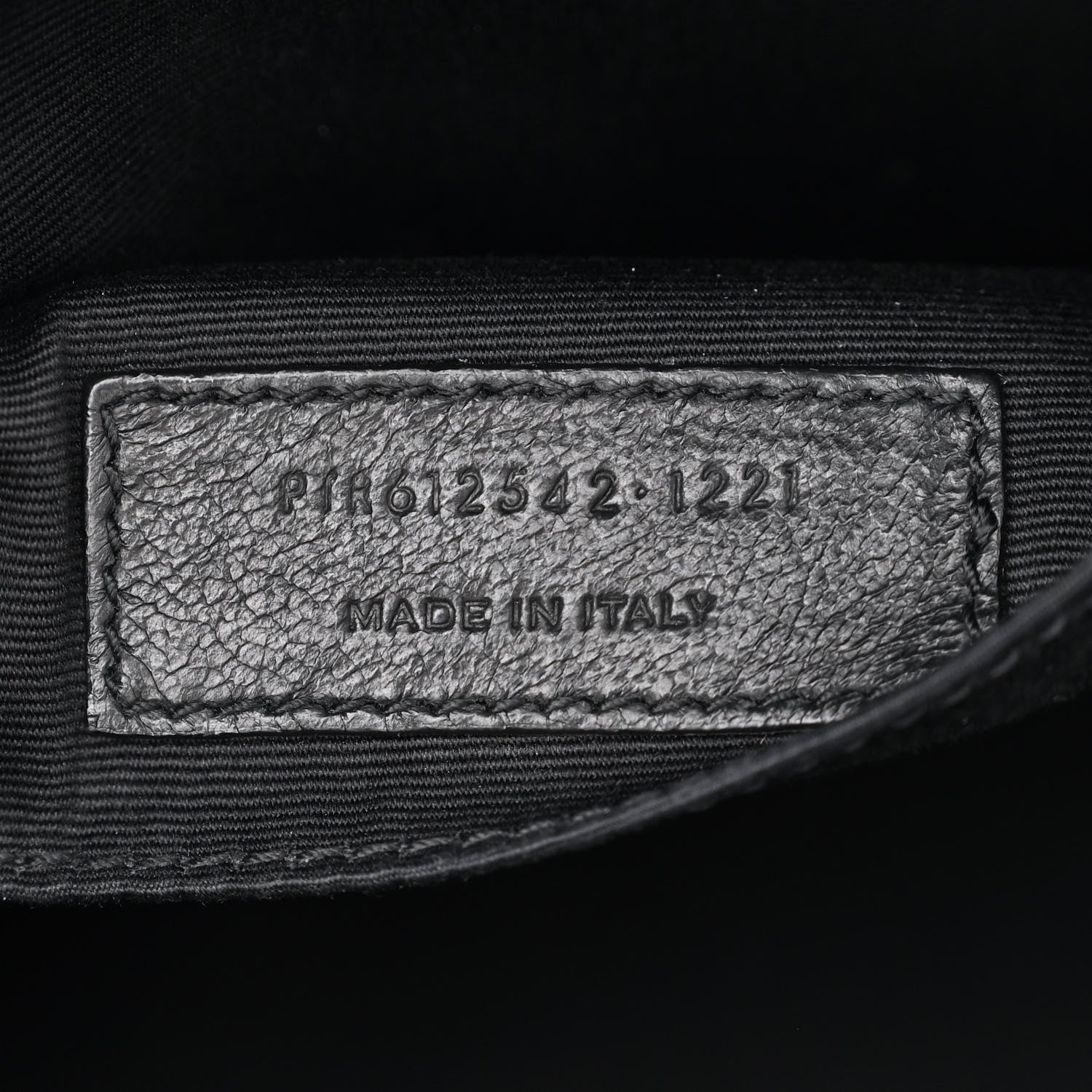 Saint Laurent Canvas Calfskin Monogram Lou Camera Bag Black Grey Cream 7 of 10