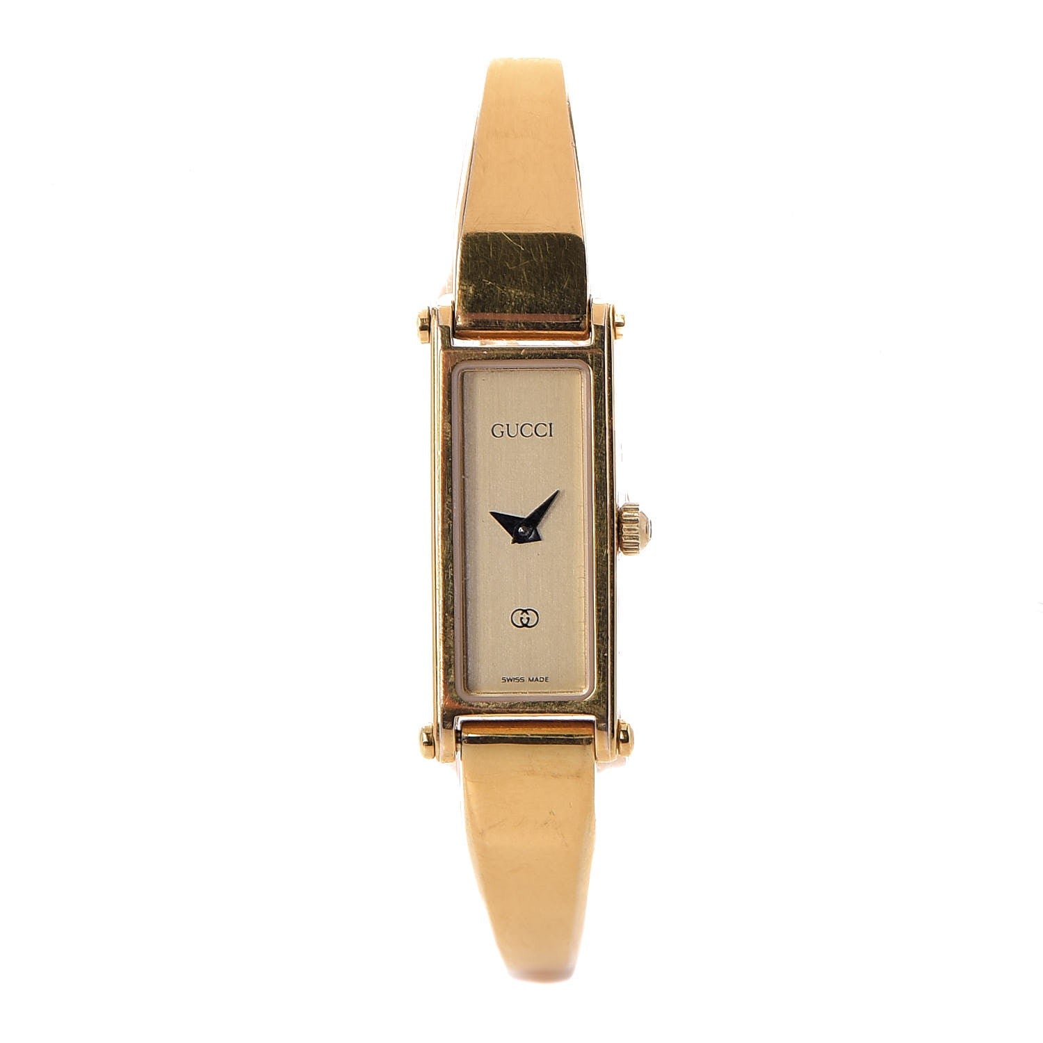 Gucci 12mm Horsebit 1500L Watch Gold 1 of 6