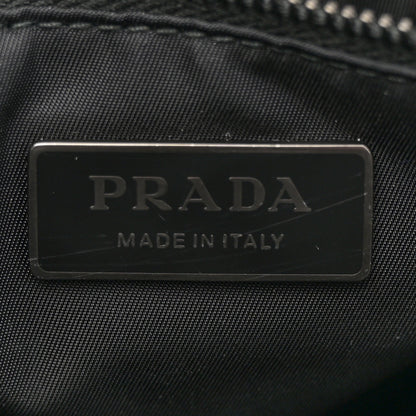 Prada Tessuto Nylon Chain Tote Black 6 of 9
