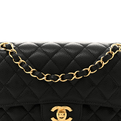 Chanel Caviar Quilted Small Double Flap Black 8 of 11