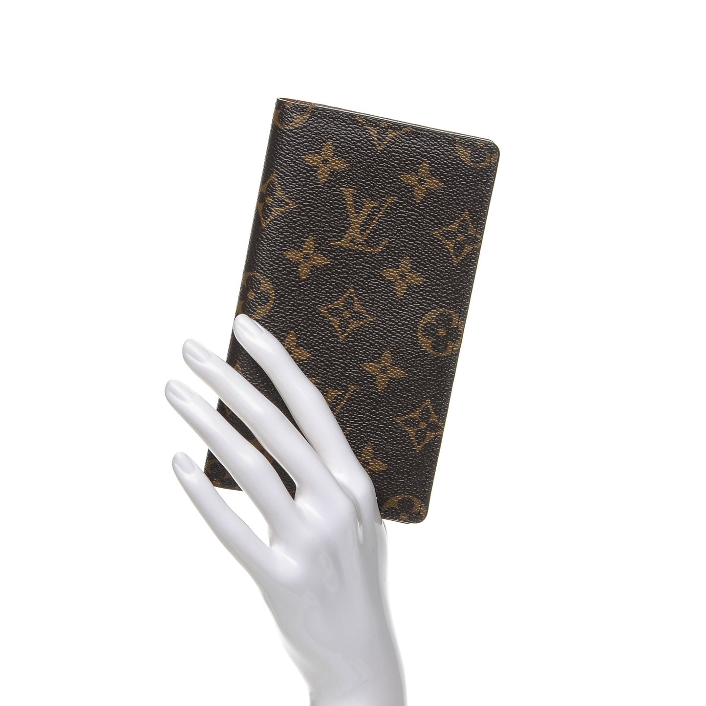 Monogram Checkbook Holder Wallet