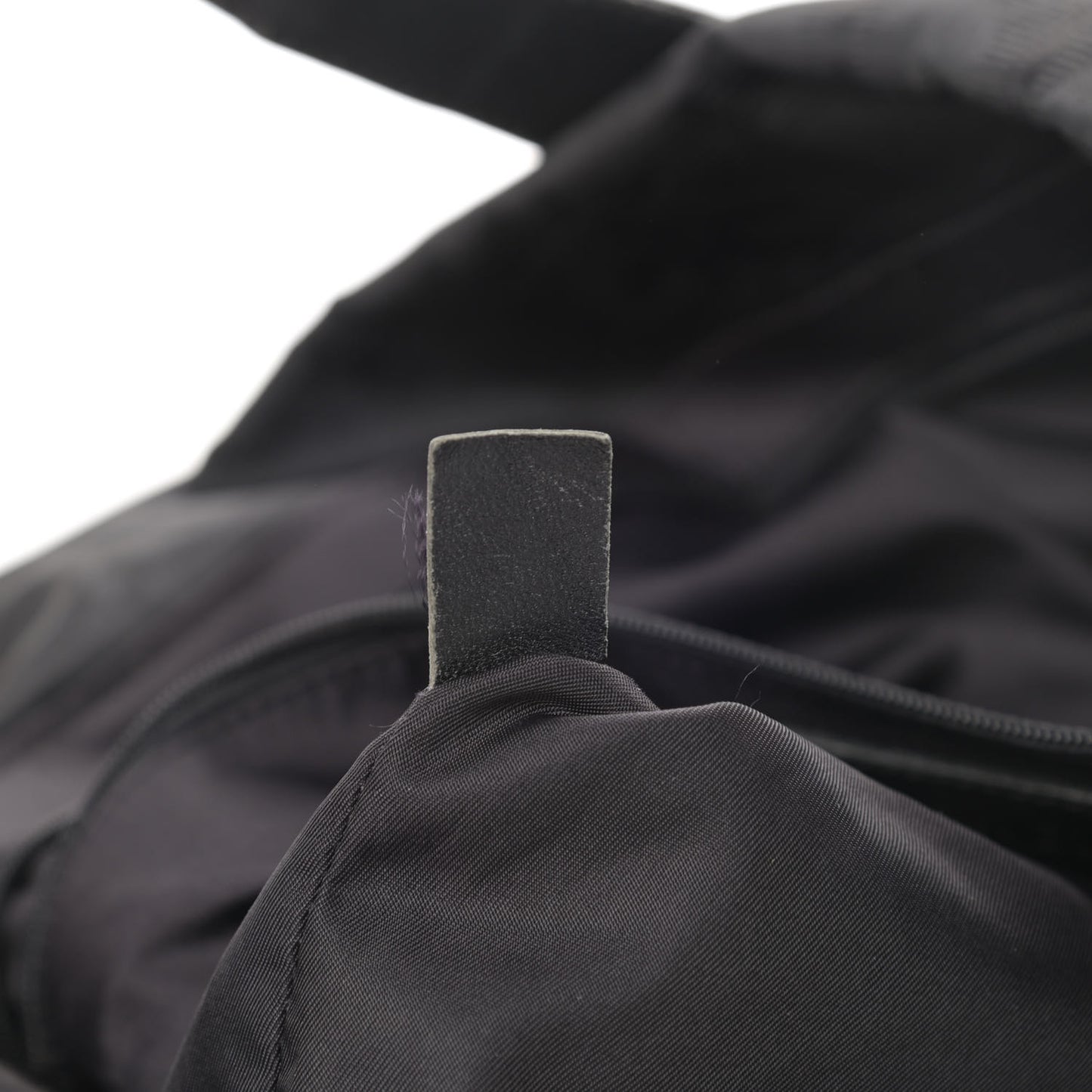 Nylon Large Travel Tote Black