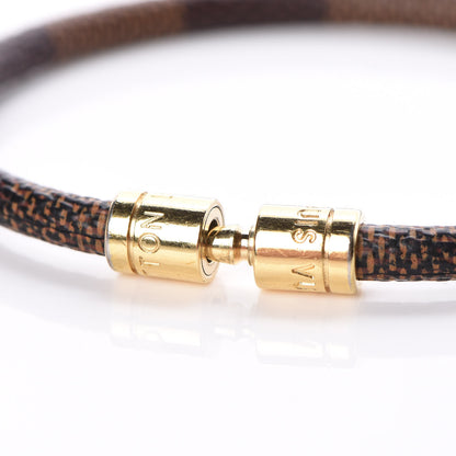 Louis Vuitton Damier Ebene Keep It Bracelet 19 4 of 4